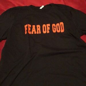 New fear of god t-shirts medium to xl